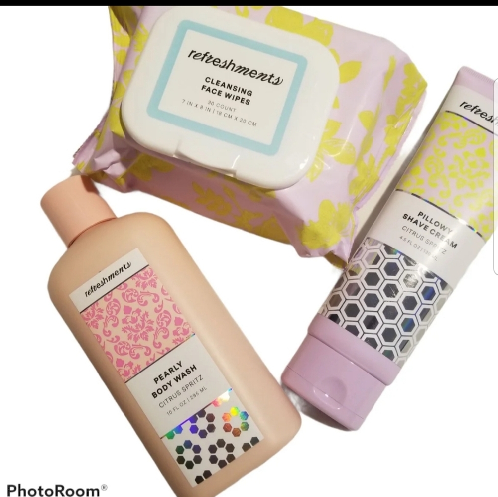 Ipsy Refreshments 3pc Body Wash,Shave Crea…